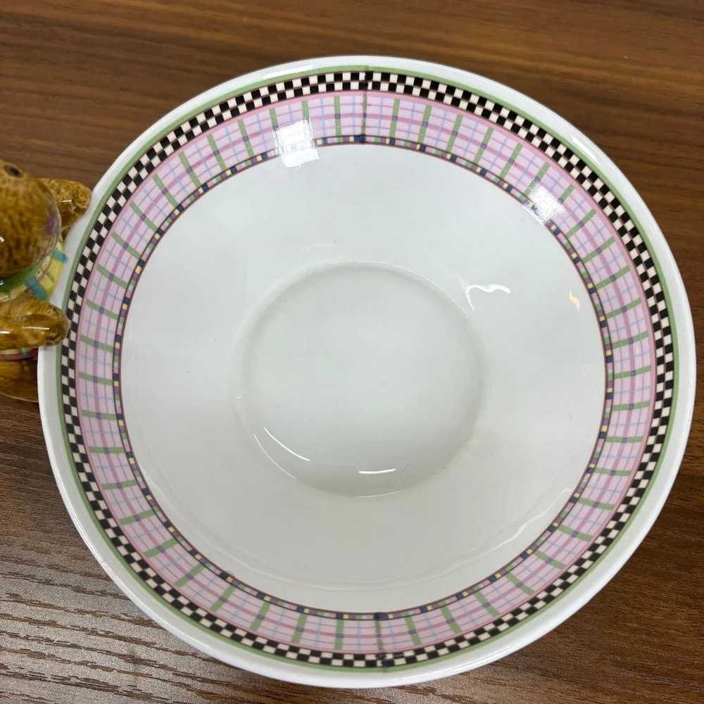 Debbie‎ Mumm Sakura Spring is in the Air Bunny Nibbler Bowl 1990's